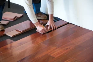 Flooring repair service